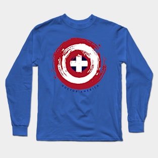 Doctor America Shield Long Sleeve T-Shirt